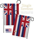 Hawaii - States Americana Vertical Impressions Decorative Flags HG140512 Made In USA