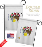 Illinois - States Americana Vertical Impressions Decorative Flags HG140514 Made In USA