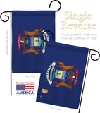 Michigan - States Americana Vertical Impressions Decorative Flags HG140523 Made In USA