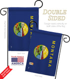 Montana - States Americana Vertical Impressions Decorative Flags HG140527 Made In USA