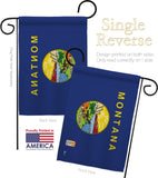 Montana - States Americana Vertical Impressions Decorative Flags HG140527 Made In USA