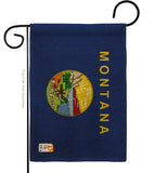 Montana - States Americana Vertical Impressions Decorative Flags HG140527 Made In USA