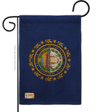 New Hampshire - States Americana Vertical Impressions Decorative Flags HG140530 Made In USA