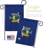 New York - States Americana Vertical Impressions Decorative Flags HG140533 Made In USA