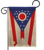 Ohio - States Americana Vertical Impressions Decorative Flags HG140536 Made In USA