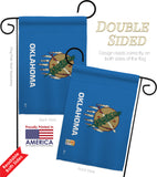 Oklahoma - States Americana Vertical Impressions Decorative Flags HG140537 Made In USA