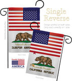 US California - States Americana Vertical Impressions Decorative Flags HG140556 Made In USA