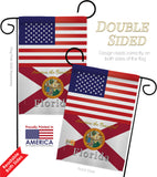 US Florida - States Americana Vertical Impressions Decorative Flags HG140561 Made In USA