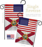 US Florida - States Americana Vertical Impressions Decorative Flags HG140561 Made In USA