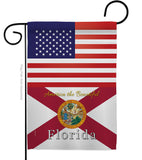 US Florida - States Americana Vertical Impressions Decorative Flags HG140561 Made In USA