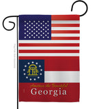 US Georgia - States Americana Vertical Impressions Decorative Flags HG140562 Made In USA