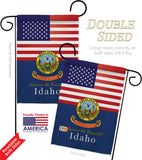US Idaho - States Americana Vertical Impressions Decorative Flags HG140564 Made In USA