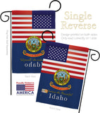 US Idaho - States Americana Vertical Impressions Decorative Flags HG140564 Made In USA