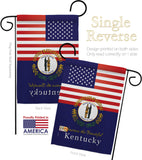 US Kentucky - States Americana Vertical Impressions Decorative Flags HG140569 Made In USA