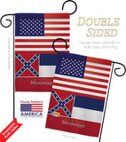 US Mississippi - States Americana Vertical Impressions Decorative Flags HG140576 Made In USA