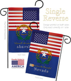 US Nevada - States Americana Vertical Impressions Decorative Flags HG140580 Made In USA