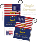 US North Carolina - States Americana Vertical Impressions Decorative Flags HG140585 Made In USA