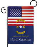 US North Carolina - States Americana Vertical Impressions Decorative Flags HG140585 Made In USA