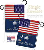 US South Carolina - States Americana Vertical Impressions Decorative Flags HG140592 Made In USA