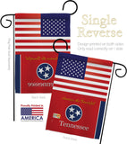 US Tennessee - States Americana Vertical Impressions Decorative Flags HG140594 Made In USA