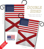 US Alabama - States Americana Vertical Impressions Decorative Flags HG140751 Made In USA