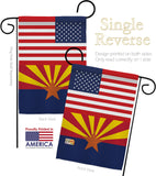 US Arizona - States Americana Vertical Impressions Decorative Flags HG140753 Made In USA