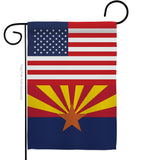 US Arizona - States Americana Vertical Impressions Decorative Flags HG140753 Made In USA