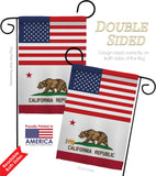 US California - States Americana Vertical Impressions Decorative Flags HG140755 Made In USA