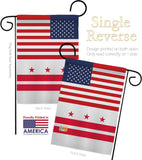 US District of Columbia - States Americana Vertical Impressions Decorative Flags HG140759 Made In USA