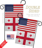 US Georgia - States Americana Vertical Impressions Decorative Flags HG140761 Made In USA