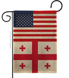 US Georgia - States Americana Vertical Impressions Decorative Flags HG140761 Made In USA