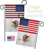US Illinois - States Americana Vertical Impressions Decorative Flags HG140764 Made In USA