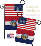 US Missouri - States Americana Vertical Impressions Decorative Flags HG140776 Made In USA