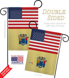 US New Jersey - States Americana Vertical Impressions Decorative Flags HG140785 Made In USA