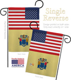 US New Jersey - States Americana Vertical Impressions Decorative Flags HG140785 Made In USA