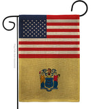 US New Jersey - States Americana Vertical Impressions Decorative Flags HG140785 Made In USA