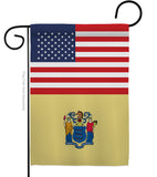 US New Jersey - States Americana Vertical Impressions Decorative Flags HG140785 Made In USA