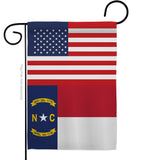 US North Carolina - States Americana Vertical Impressions Decorative Flags HG140788 Made In USA