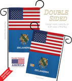 US Oklahoma - States Americana Vertical Impressions Decorative Flags HG140794 Made In USA