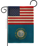 US South Dakota - States Americana Vertical Impressions Decorative Flags HG140800 Made In USA