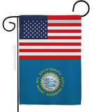 US South Dakota - States Americana Vertical Impressions Decorative Flags HG140800 Made In USA