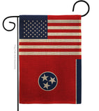 US Tennessee - States Americana Vertical Impressions Decorative Flags HG140802 Made In USA