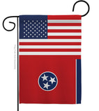 US Tennessee - States Americana Vertical Impressions Decorative Flags HG140802 Made In USA