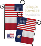 US Texas - States Americana Vertical Impressions Decorative Flags HG140804 Made In USA