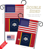 Mississippi US - States Americana Vertical Impressions Decorative Flags HG140909 Made In USA