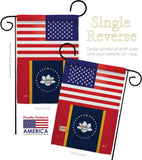 Mississippi US - States Americana Vertical Impressions Decorative Flags HG140909 Made In USA