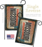 Missouri Vintage - States Americana Vertical Impressions Decorative Flags HG140970 Made In USA