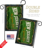 New Jersey Vintage - States Americana Vertical Impressions Decorative Flags HG140975 Made In USA