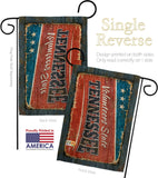 Tennessee Vintage - States Americana Vertical Impressions Decorative Flags HG140987 Made In USA