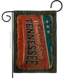 Tennessee Vintage - States Americana Vertical Impressions Decorative Flags HG140987 Made In USA
